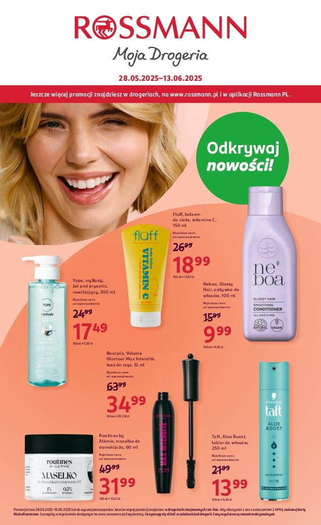 Gazetka promocyjna Rossmann str. 1