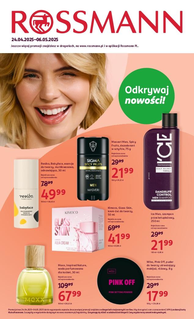 Gazetka promocyjna Rossmann str. 1