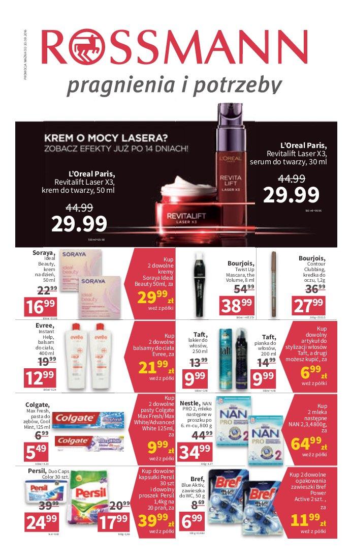 Gazetka promocyjna Rossmann str. 1