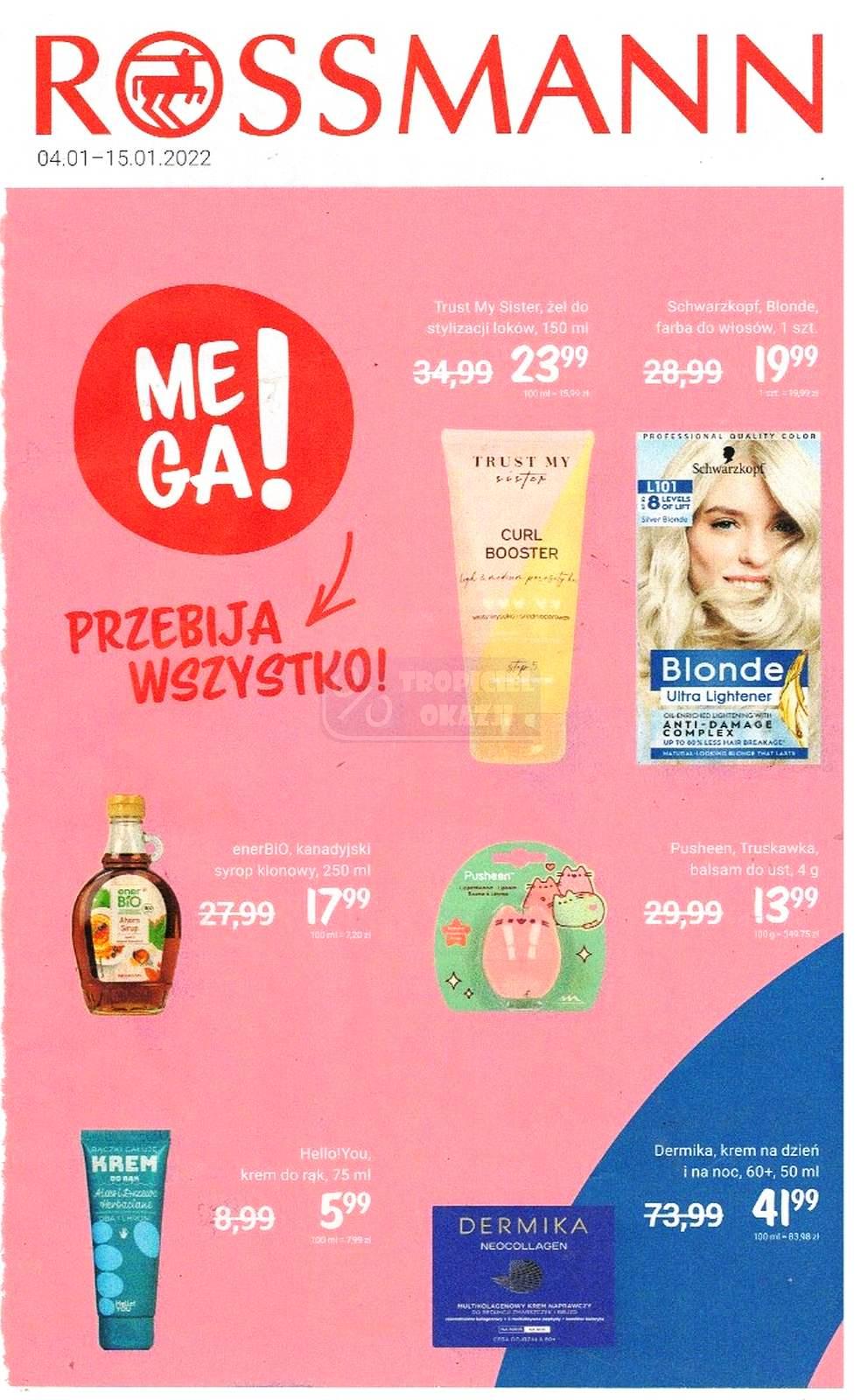 Gazetka promocyjna Rossmann str. 1