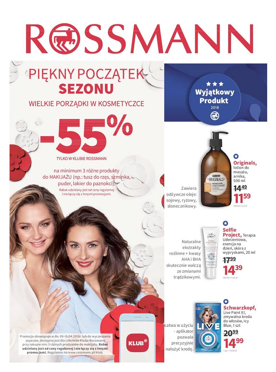 Gazetka promocyjna Rossmann str. 1