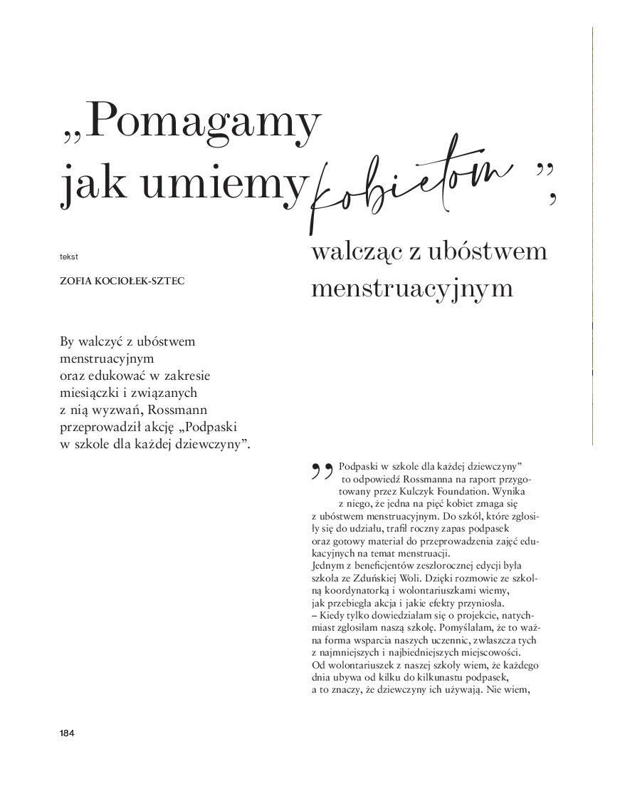 Gazetka promocyjna Rossmann str. 184