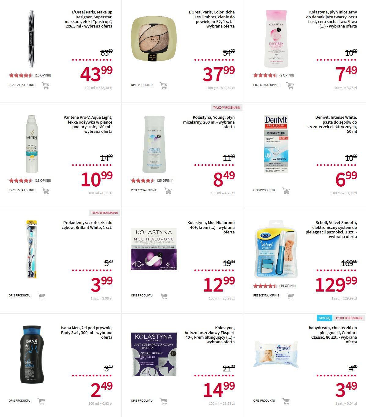 Gazetka promocyjna Rossmann str. 1