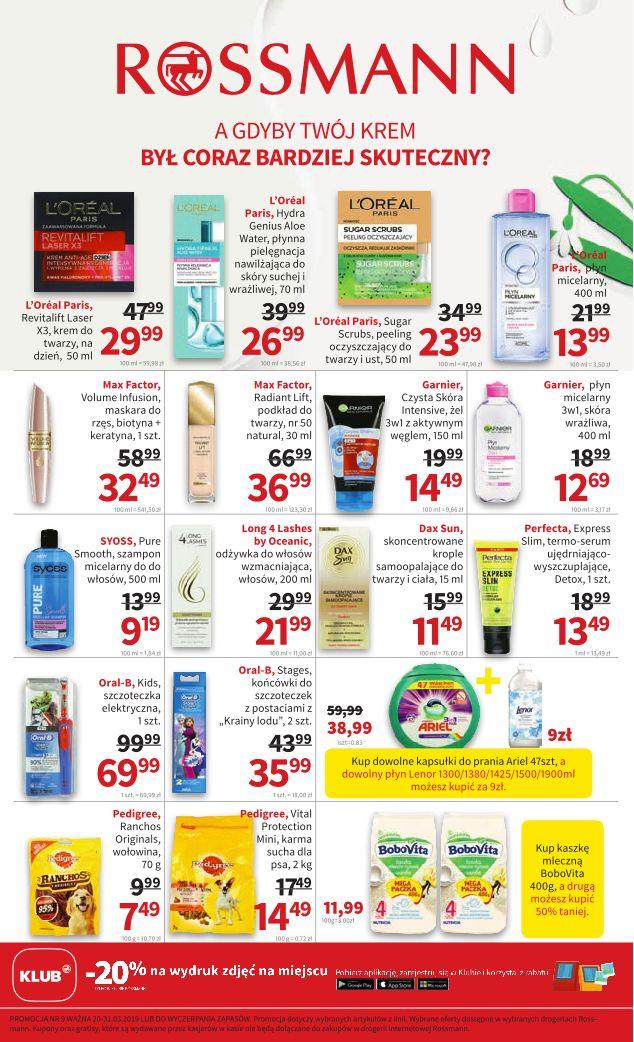 Gazetka promocyjna Rossmann str. 1