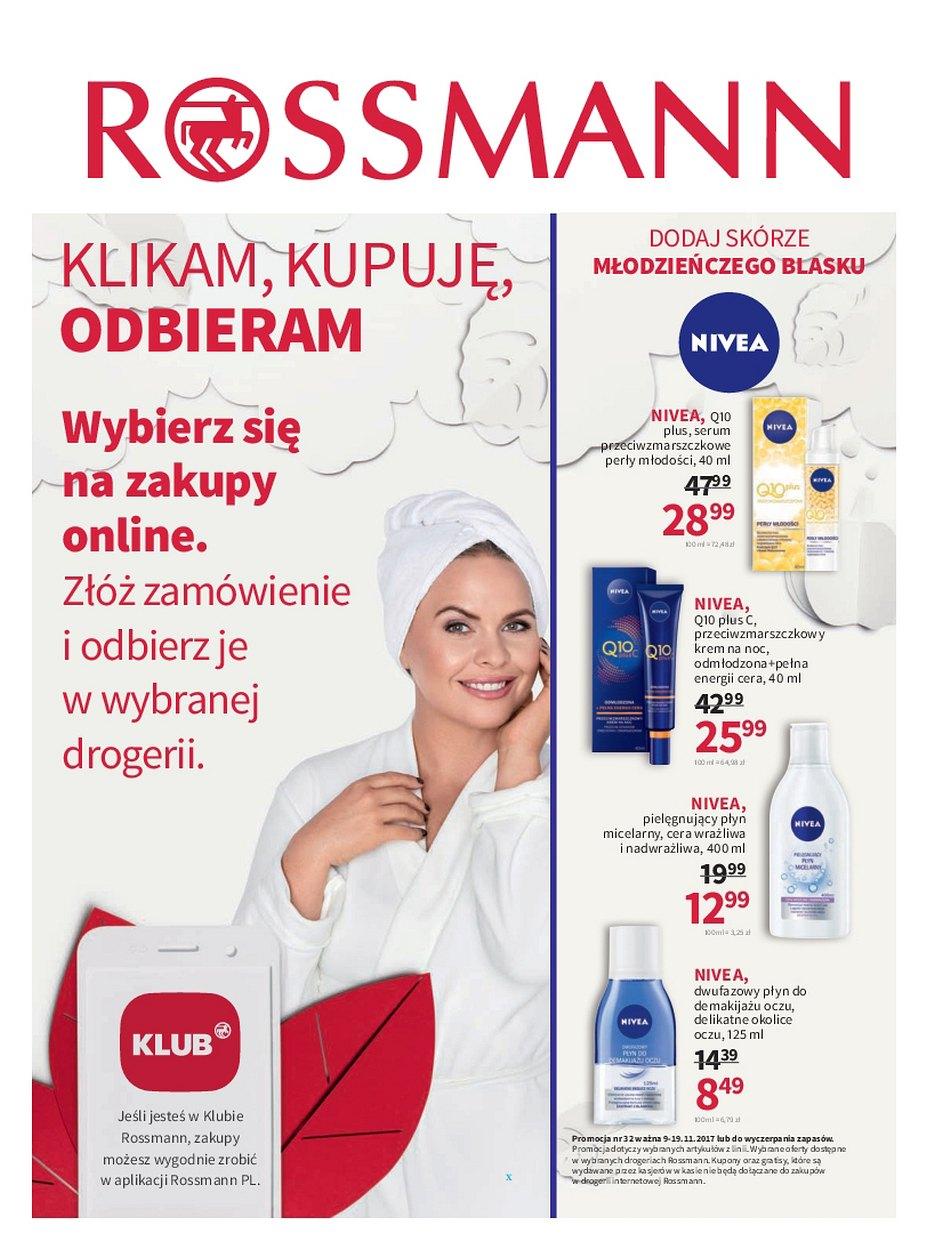 Gazetka promocyjna Rossmann str. 1