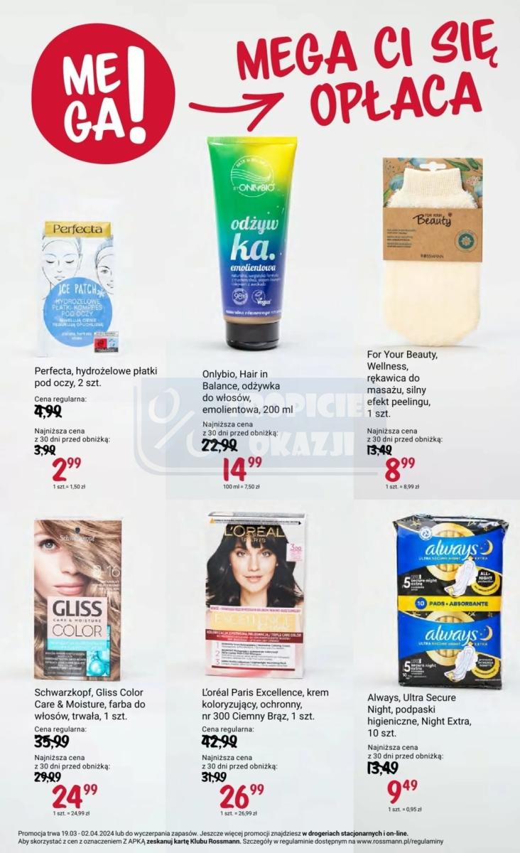 Gazetka promocyjna Rossmann str. 3