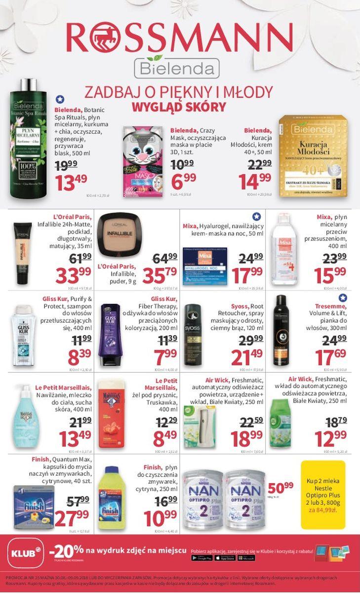 Gazetka promocyjna Rossmann str. 1