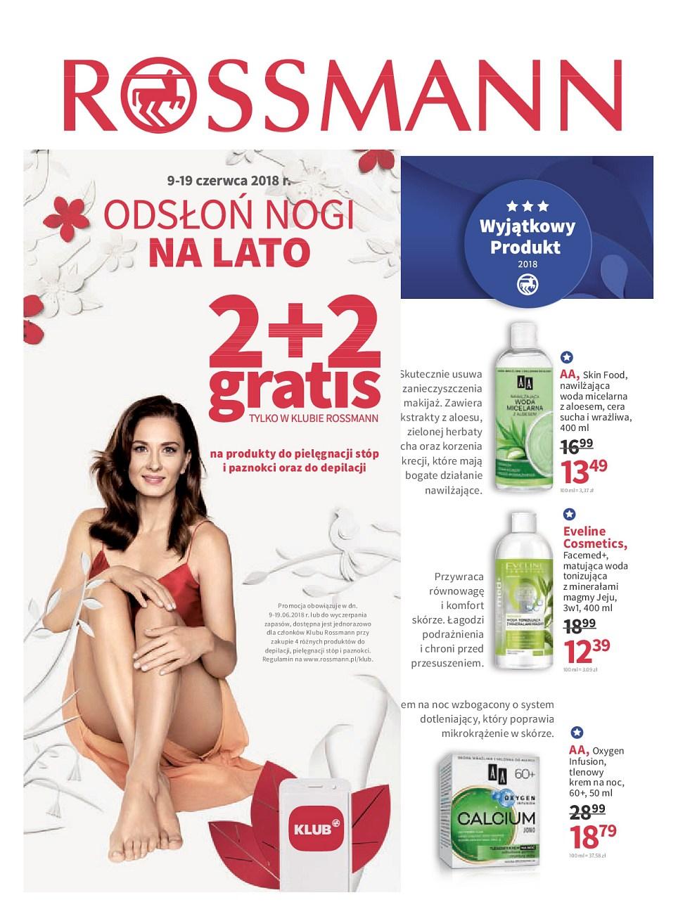 Gazetka promocyjna Rossmann str. 1