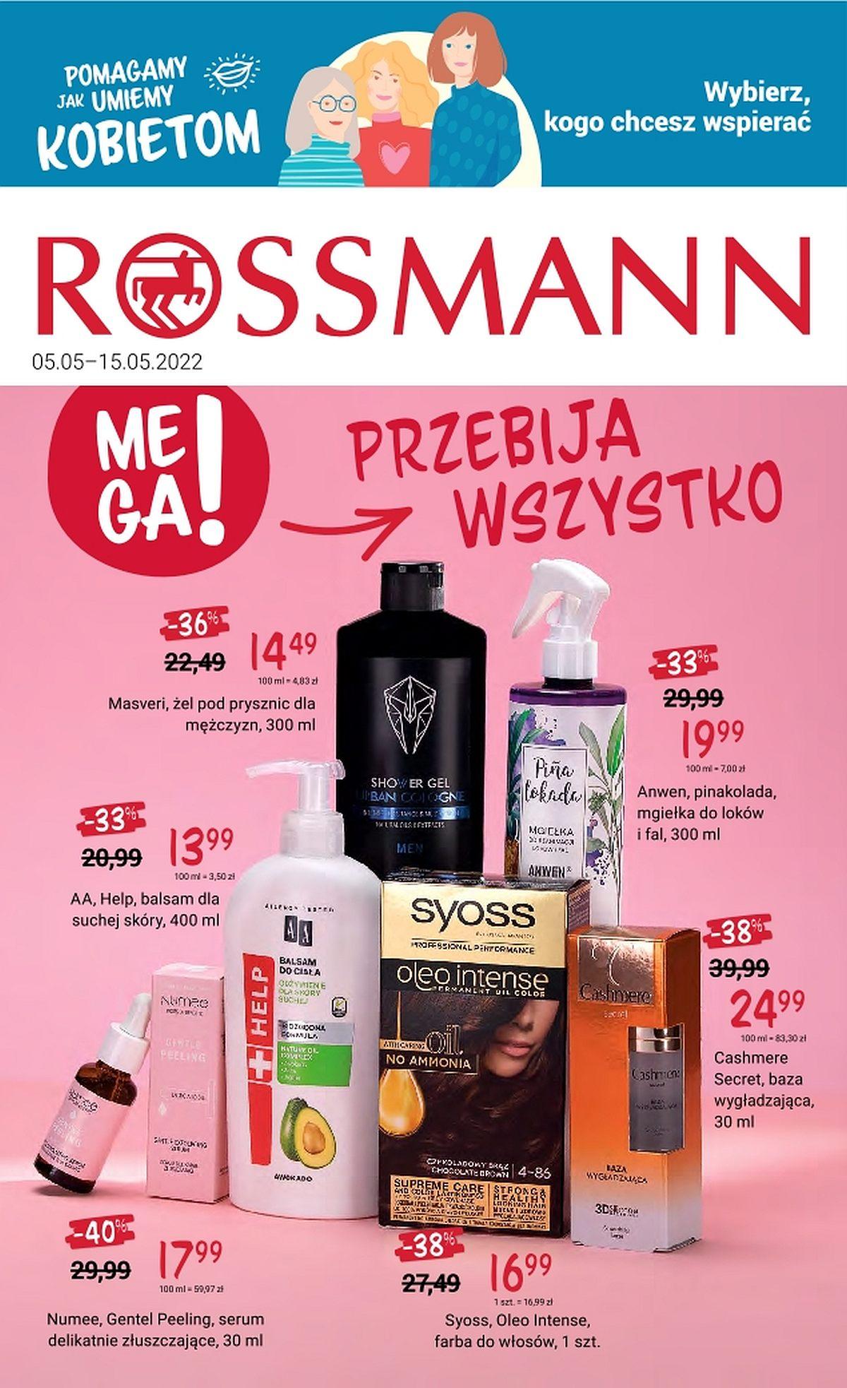 Gazetka promocyjna Rossmann str. 1