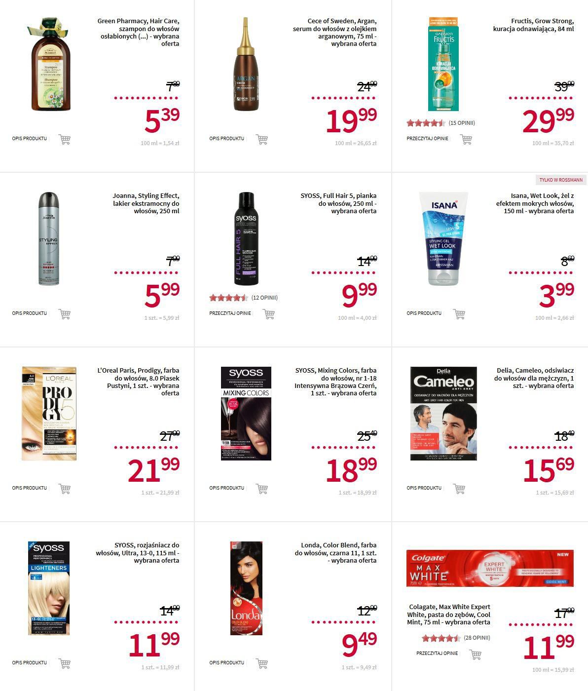 Gazetka promocyjna Rossmann str. 3