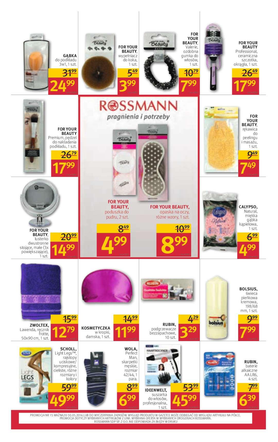 Gazetka promocyjna Rossmann str. 14