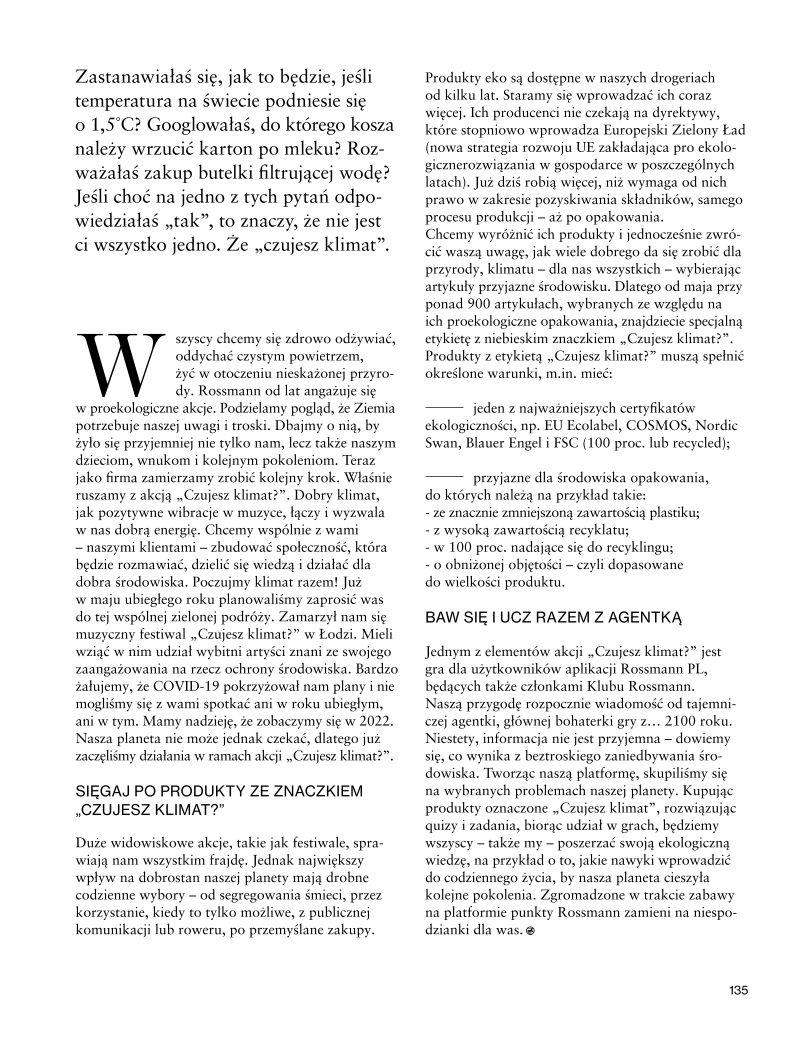 Gazetka promocyjna Rossmann str. 135