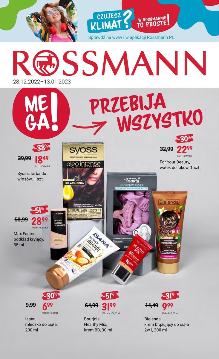 Gazetka promocyjna Rossmann str. 1