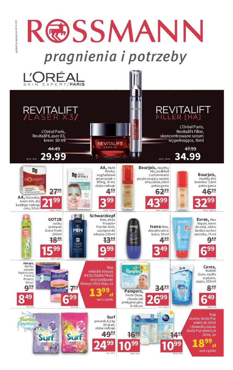 Gazetka promocyjna Rossmann str. 1