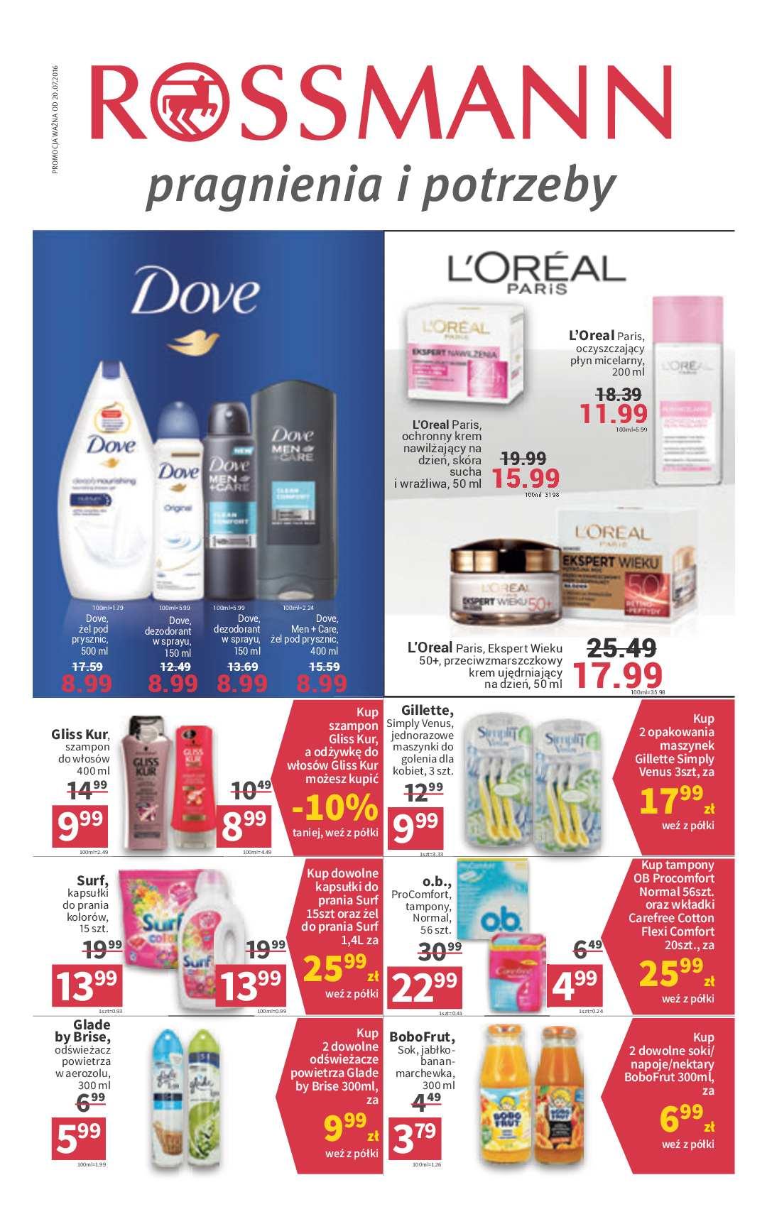 Gazetka promocyjna Rossmann str. 1
