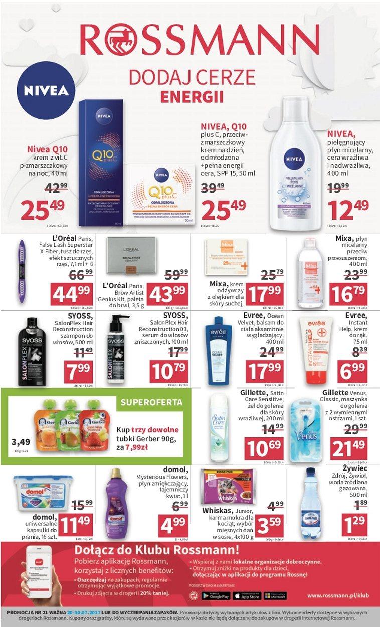 Gazetka promocyjna Rossmann str. 1