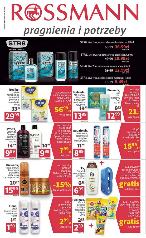 Gazetka promocyjna Rossmann str. 1