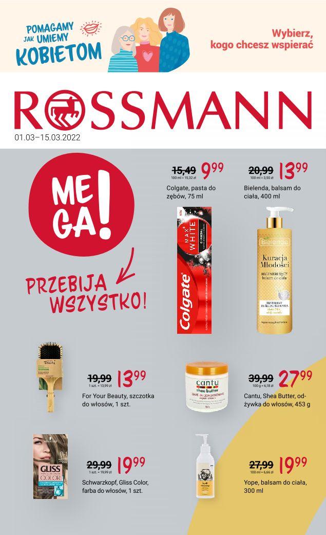 Gazetka promocyjna Rossmann str. 1