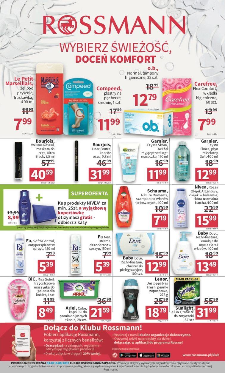Gazetka promocyjna Rossmann str. 1