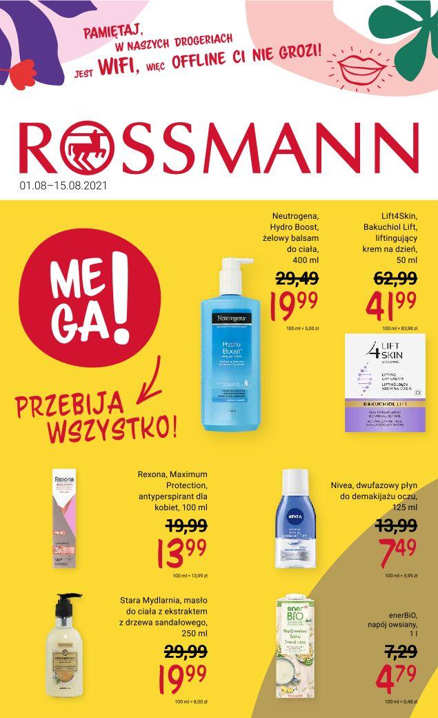 Gazetka promocyjna Rossmann str. 1