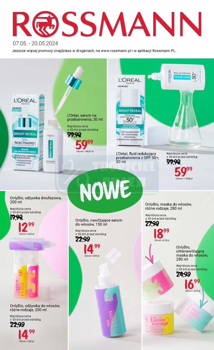 Gazetka promocyjna Rossmann str. 1