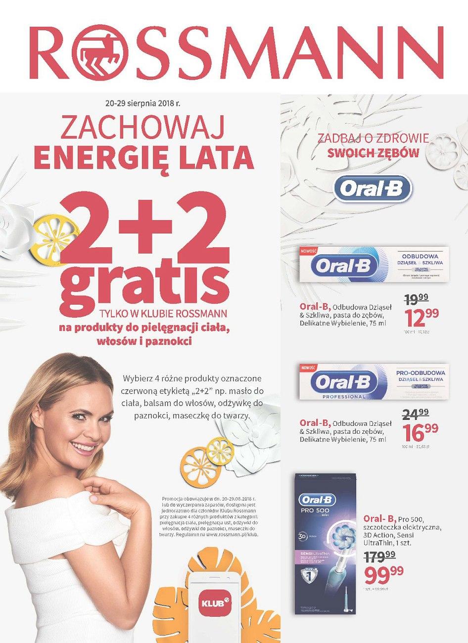 Gazetka promocyjna Rossmann str. 1