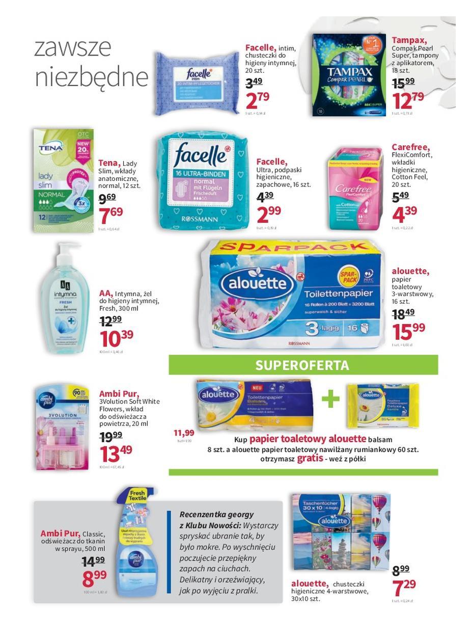 Gazetka promocyjna Rossmann str. 13