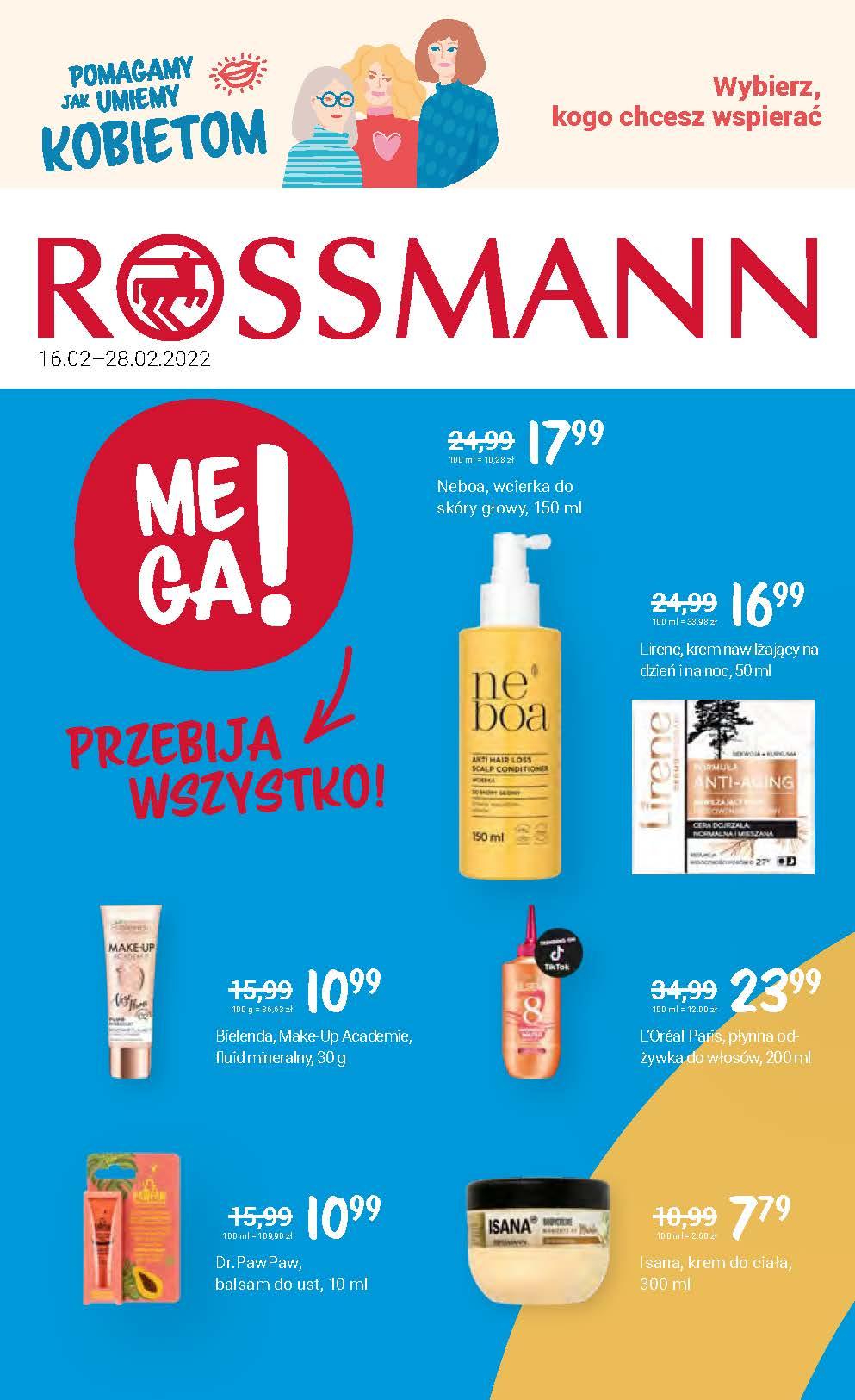 Gazetka promocyjna Rossmann str. 1