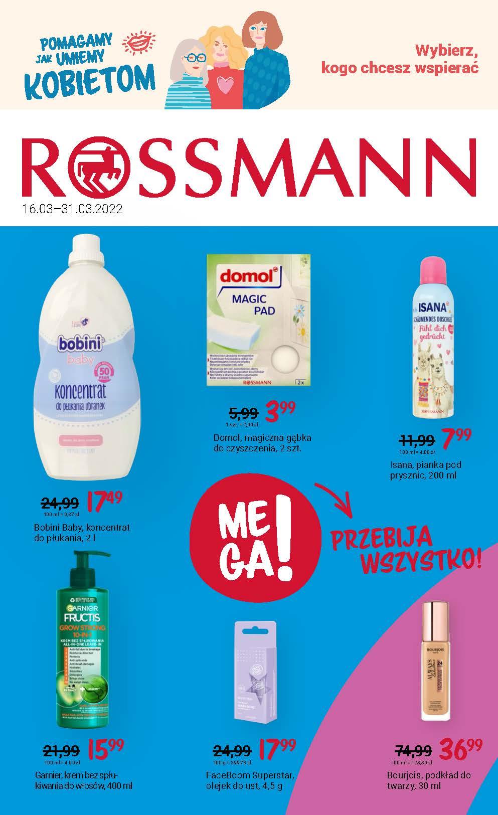Gazetka promocyjna Rossmann str. 1