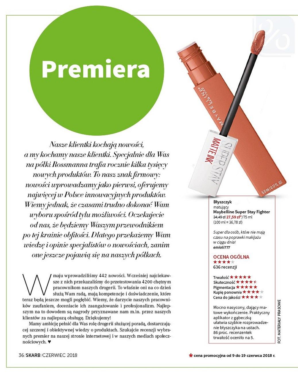 Gazetka promocyjna Rossmann str. 36