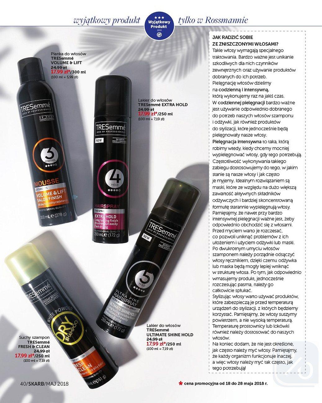 Gazetka promocyjna Rossmann str. 40