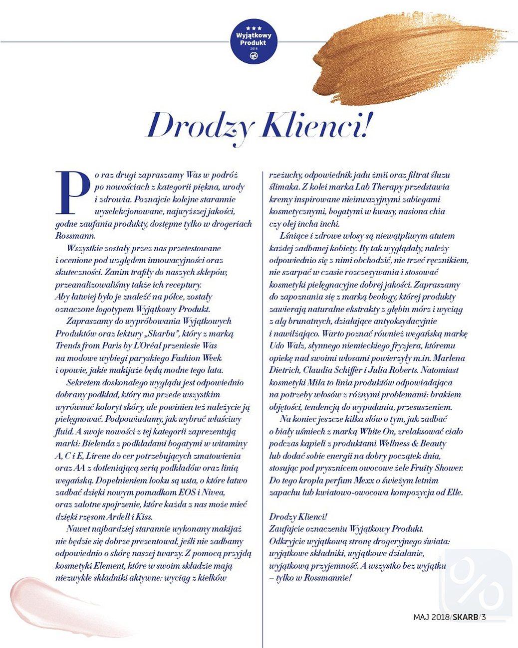 Gazetka promocyjna Rossmann str. 3